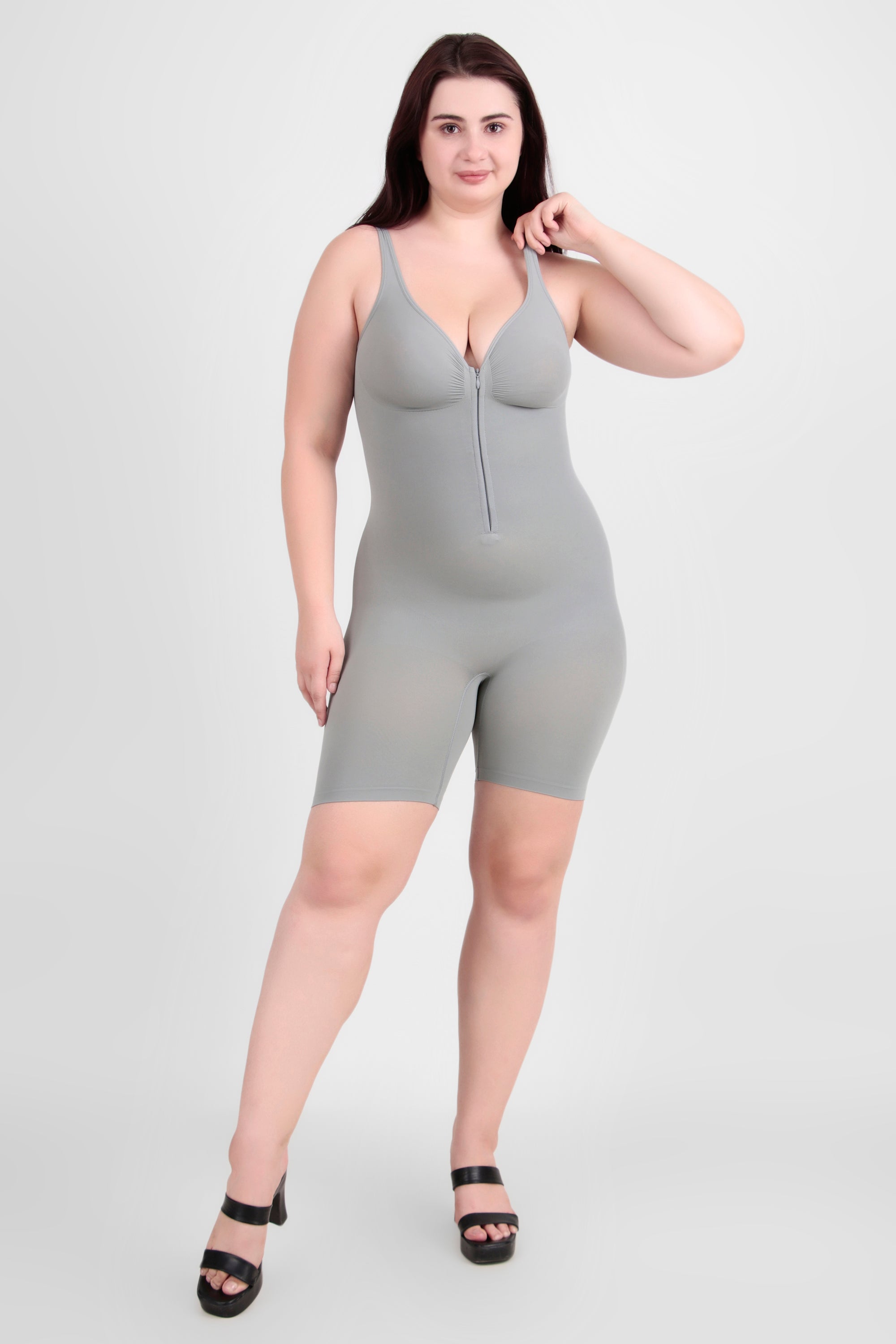 Emio Zip Up Bodysuit