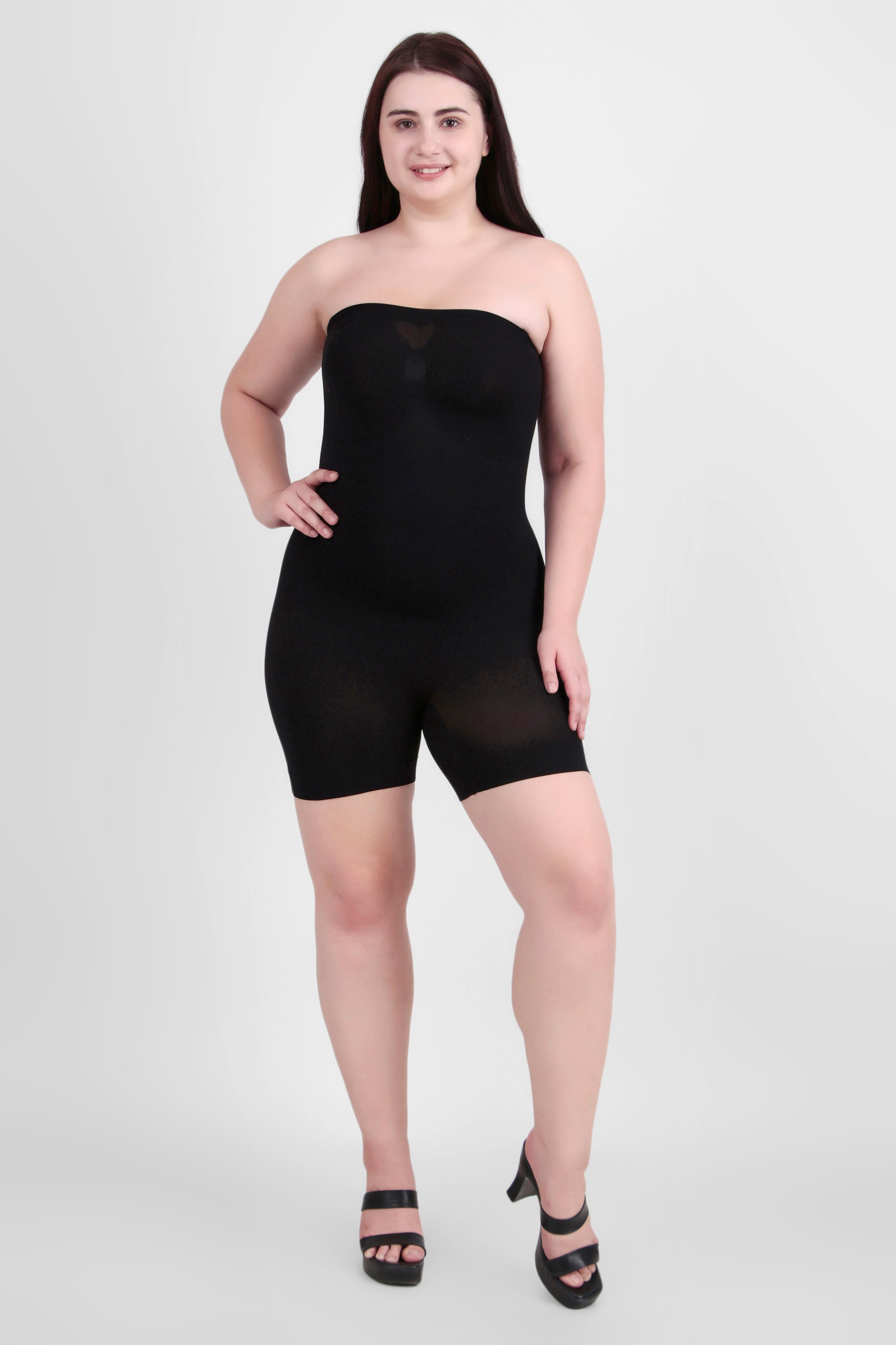 Emio Strapless Shortie Bodysuit