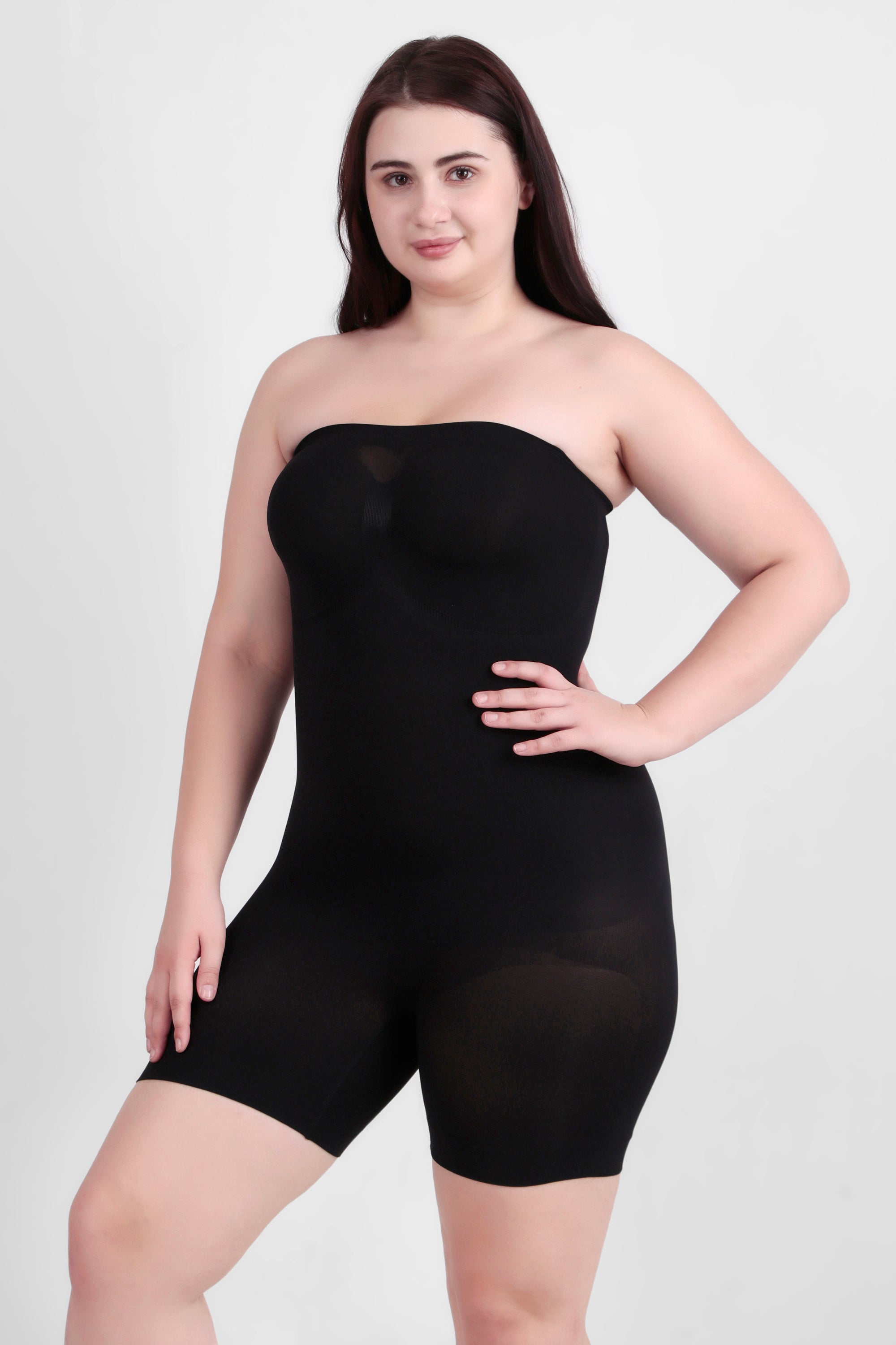 Emio Strapless Shortie Bodysuit