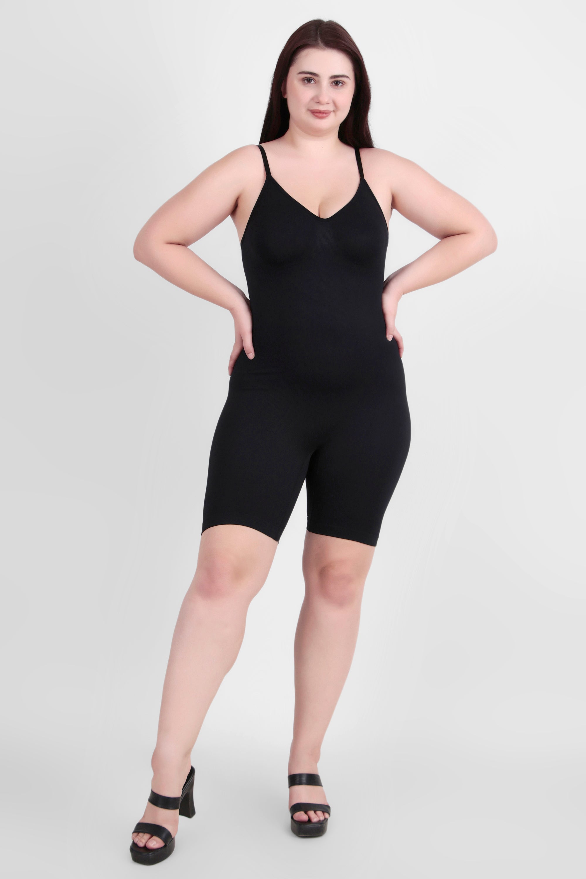 Emio Mid Thigh Classic Bodysuit