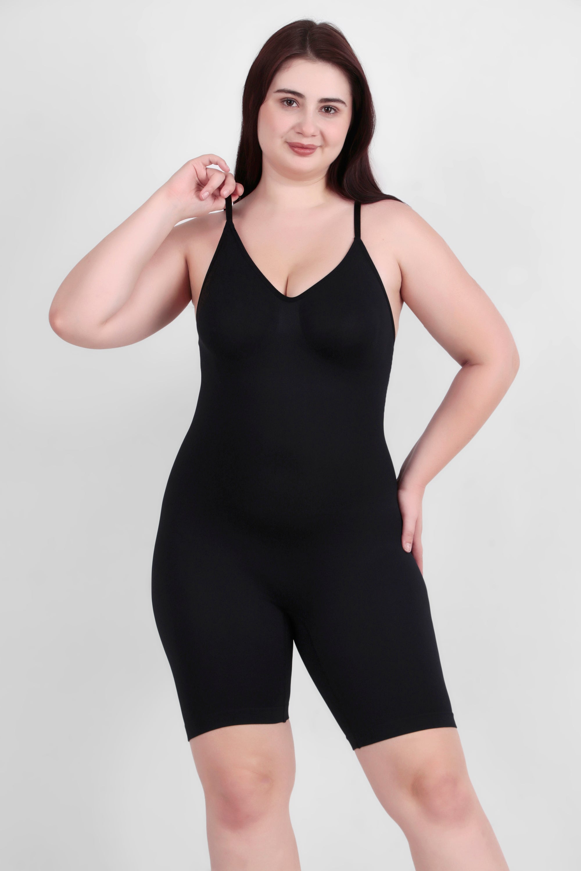 Emio Mid Thigh Classic Bodysuit